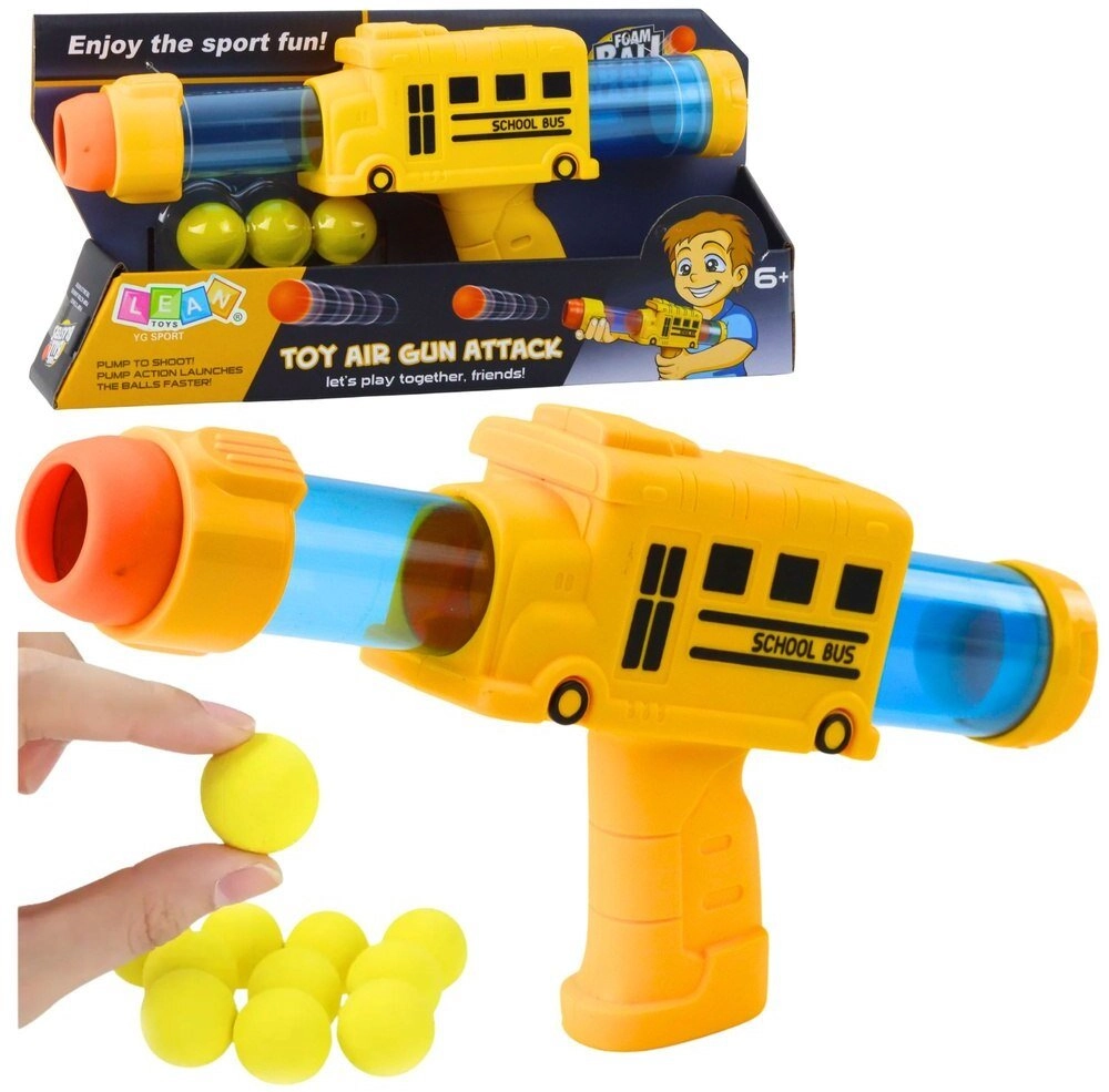 Bus gun for soft foam bullets