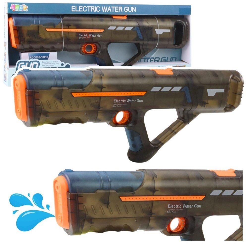 Electric Water Rifle Gun Rechargeable Transparent