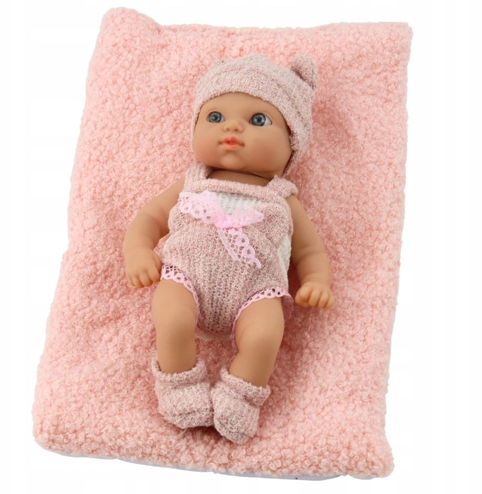 LeanToys Baby baby doll with blanket