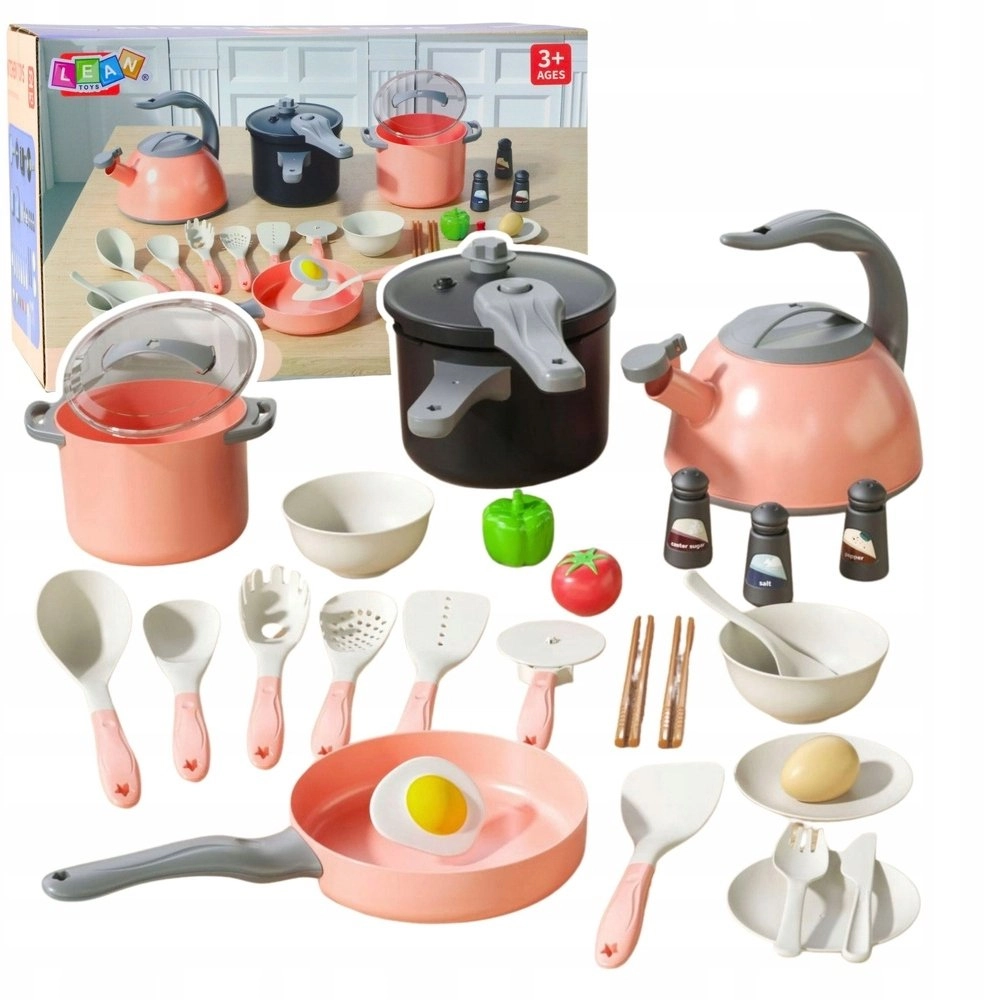 Kitchen Set Pots Cooking Accessories Food