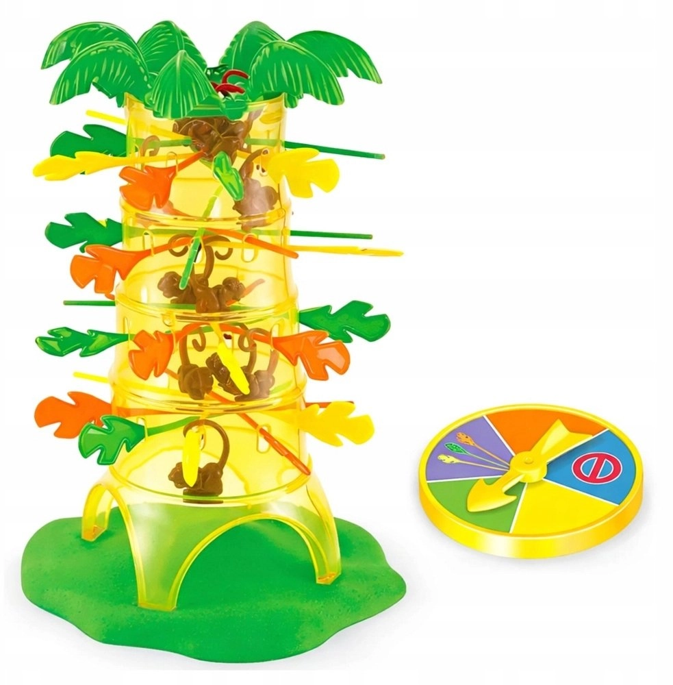 LeanToys Family Arcade Game Falling Monkeys