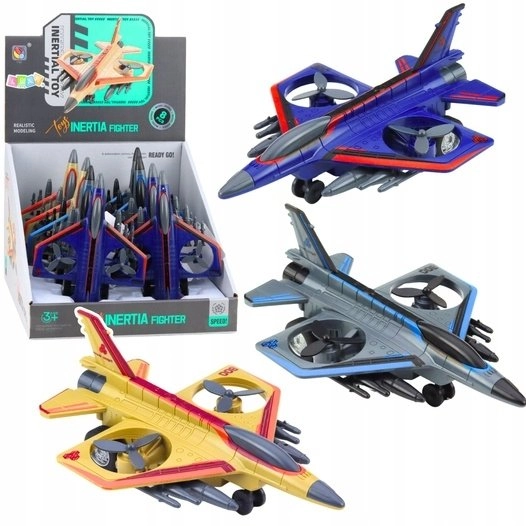 LeanToys Fighter Airplane Combat Military Military