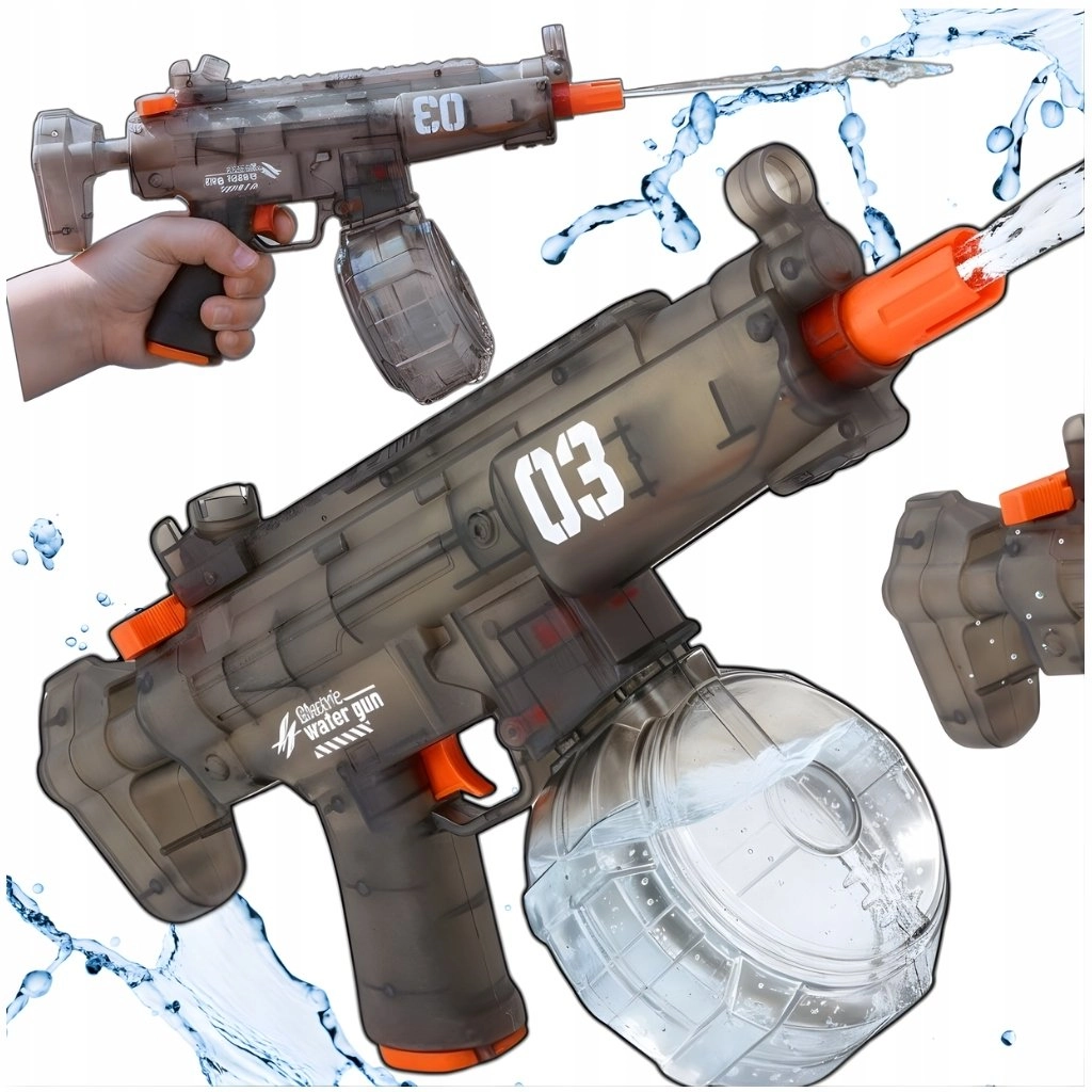 LeanToys Electric Rifle Water Gun Automatic