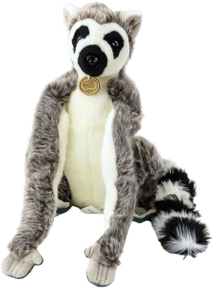 PLUSH CUDDLE LEMURA MASCOT 27CM LONG