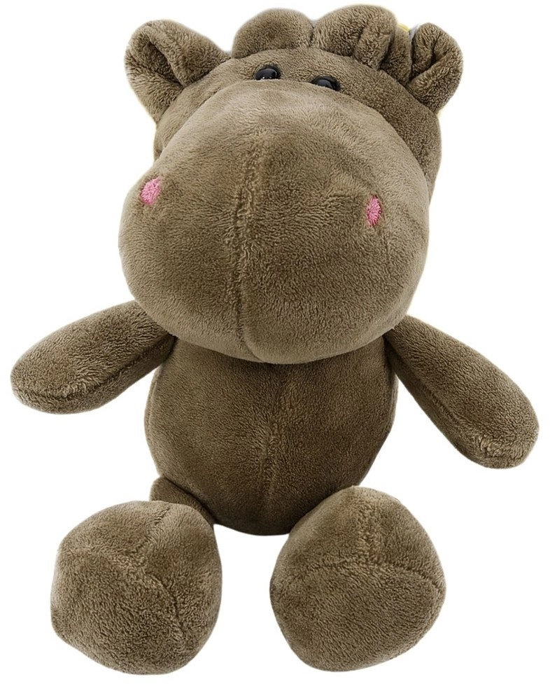 Plush Cuddly Hippopotamus Mascot With Suction