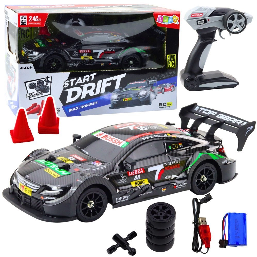 Racing Car Drift Car RC Black