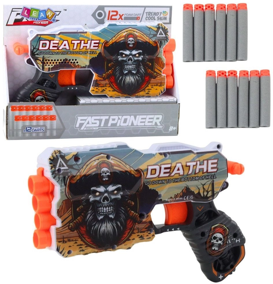 Foam Dart Gun Pirate Magazine for