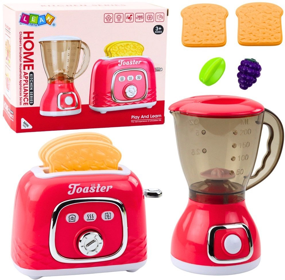 Zestaw Urządzeń Kuchennych Toster Blender Światła