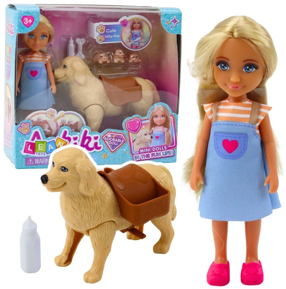 Ankiki Dog Mini Doll Set with