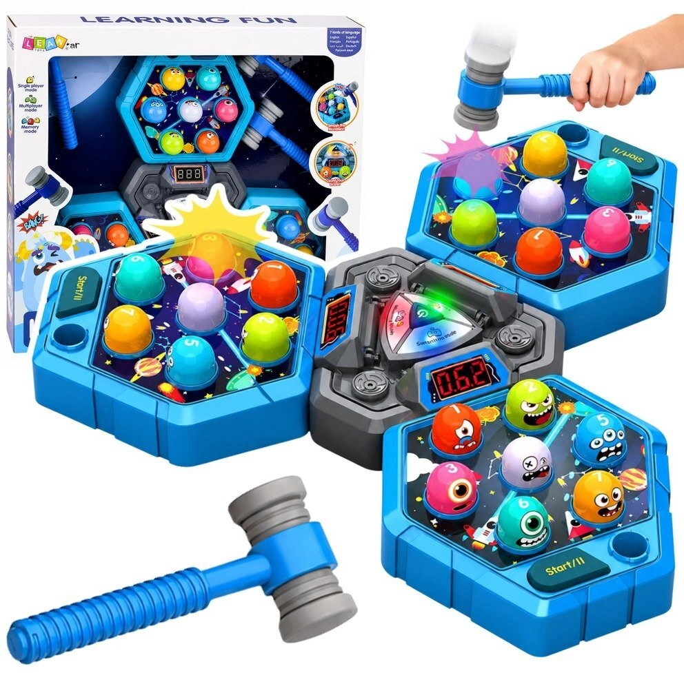Whack-A-Mole Creatures Arcade Game For 3