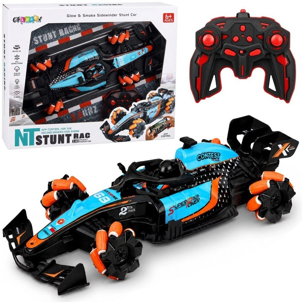 Wyścigówka RC Obrót 360 4WD Światła