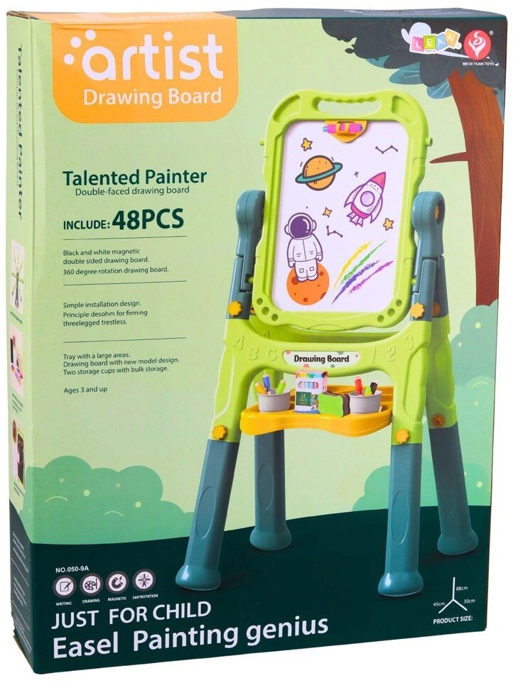 Lean Toys Double-sided magnetic board with