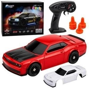 R/C drift sports car with interchangeable