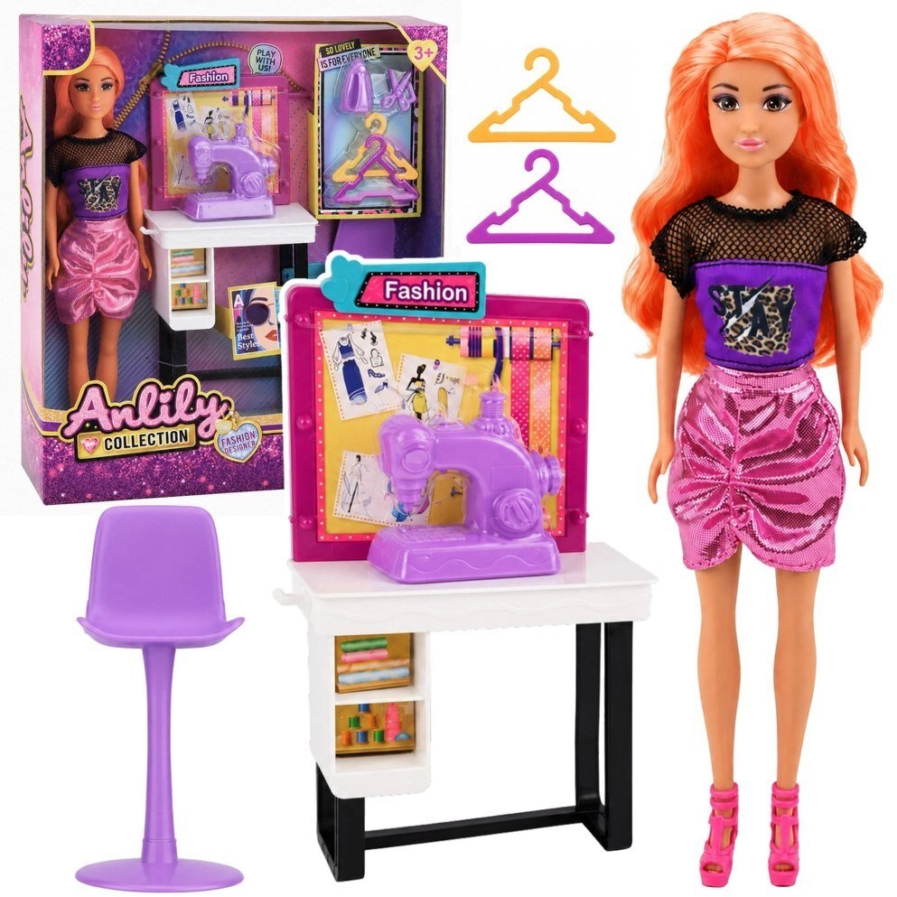 LeanToys Anlily Doll Seamstress Fashion Designer