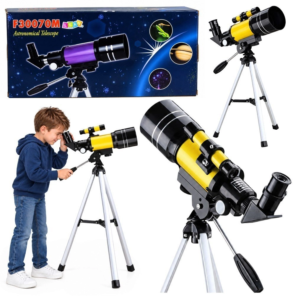 Teleskop LeanToys Teleskop Astronomiczny Dla Dzieci