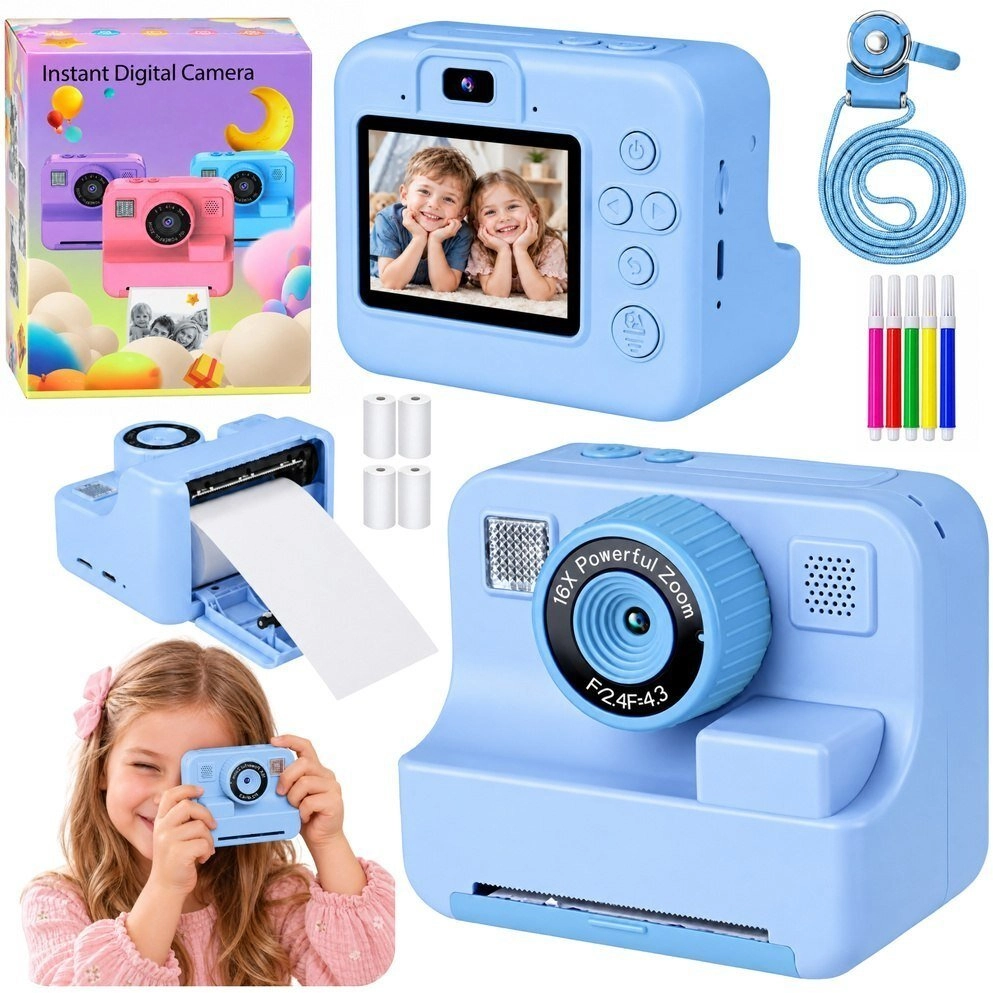 LeanToys Aparat Cyfrowy Dla Dzieci Z