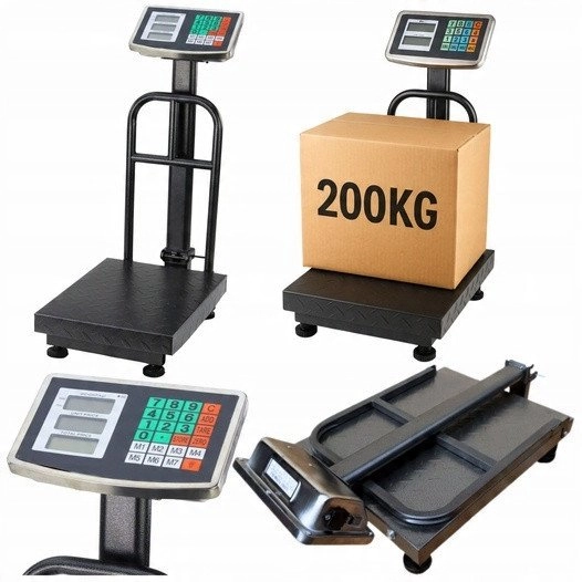 Waga Elektroniczna LCD Platformowa Magazynowa Dokładność