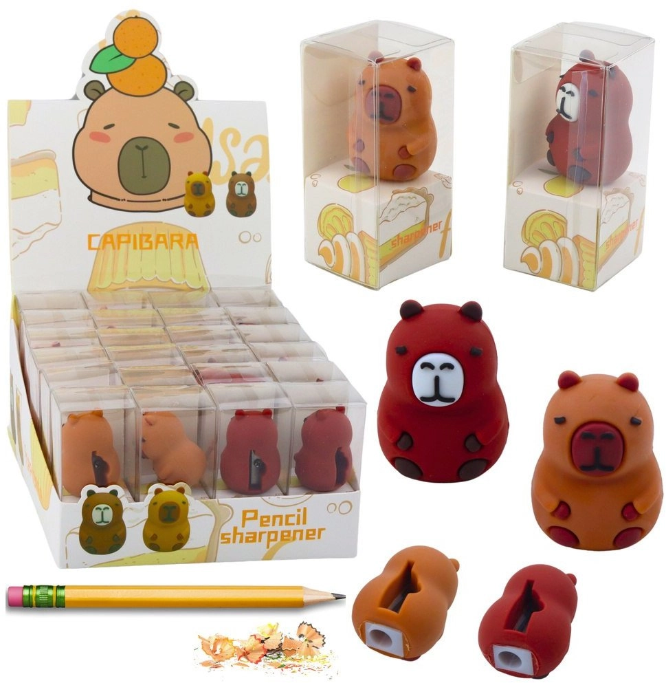 Capybara Brown School Office Sharpener for