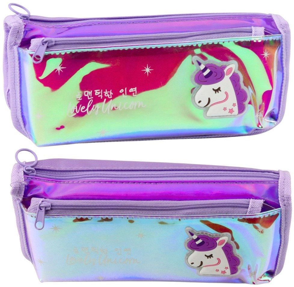 Pencil Case School Supplies With Unicorn