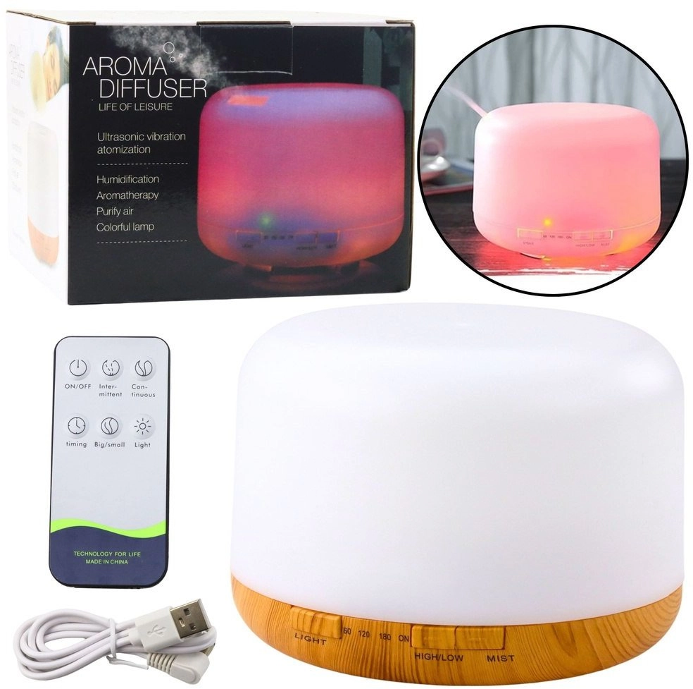 Air Humidifier Aromatherapy Diffuser Night Lamp