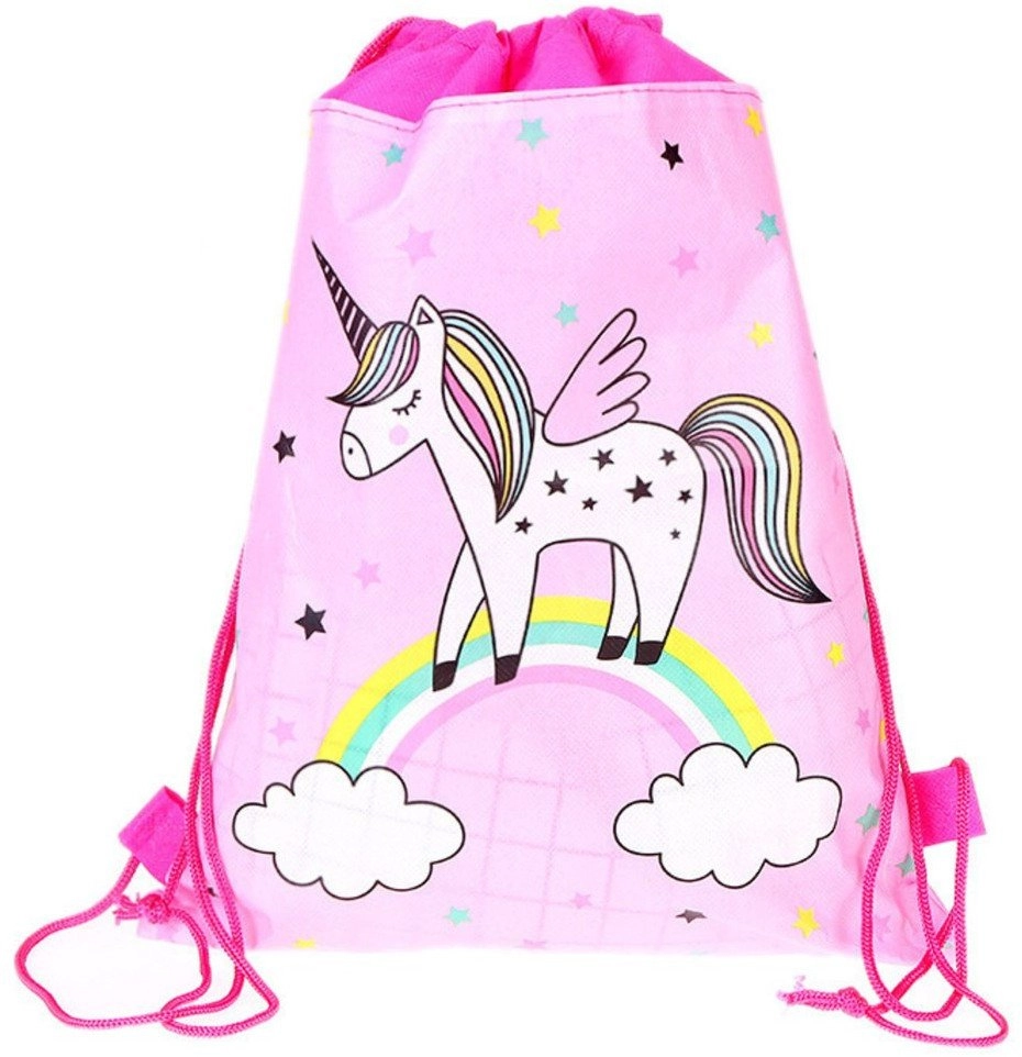 Unicorn Rainbow shoe bag  pink 5905991059387