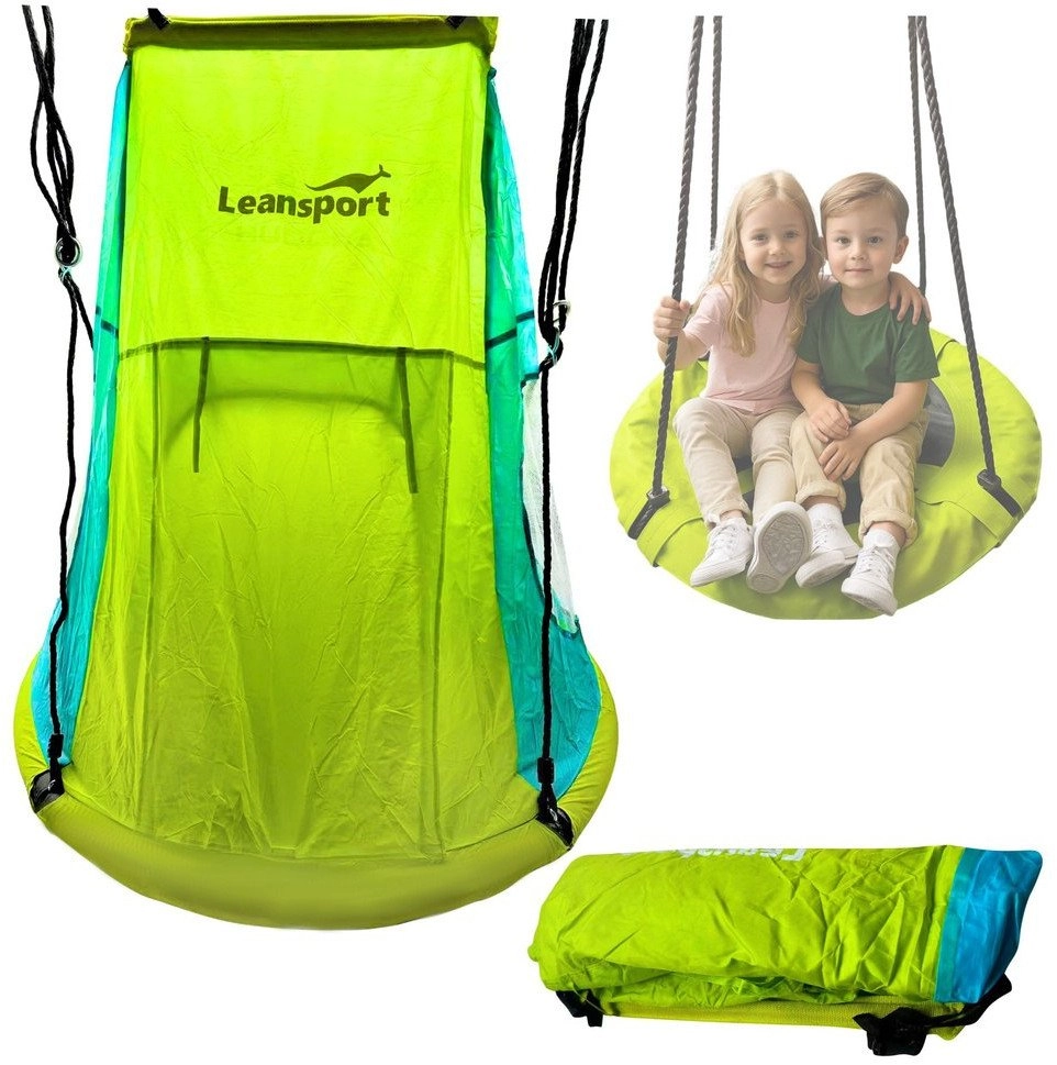 Green stork nest swing tent 110-120