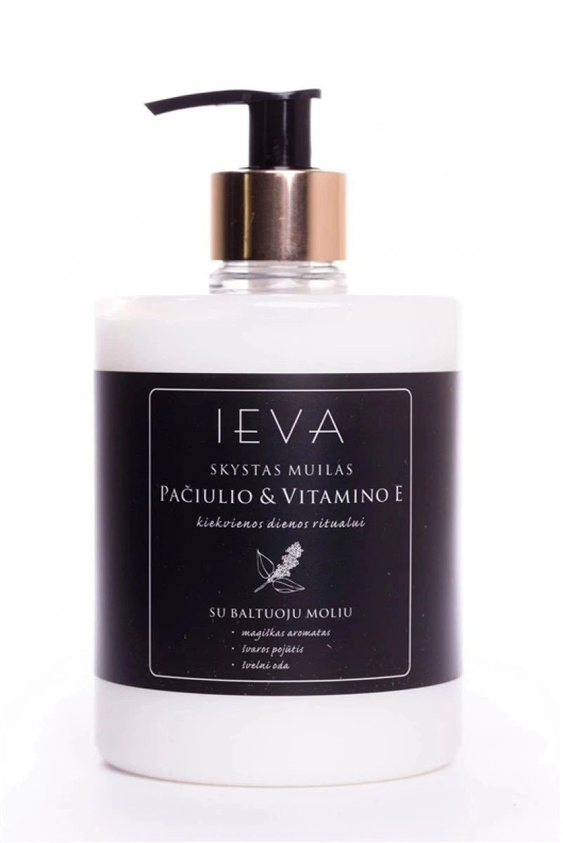 LIQUID SOAP IEVA PATCHULAVITAM E 500