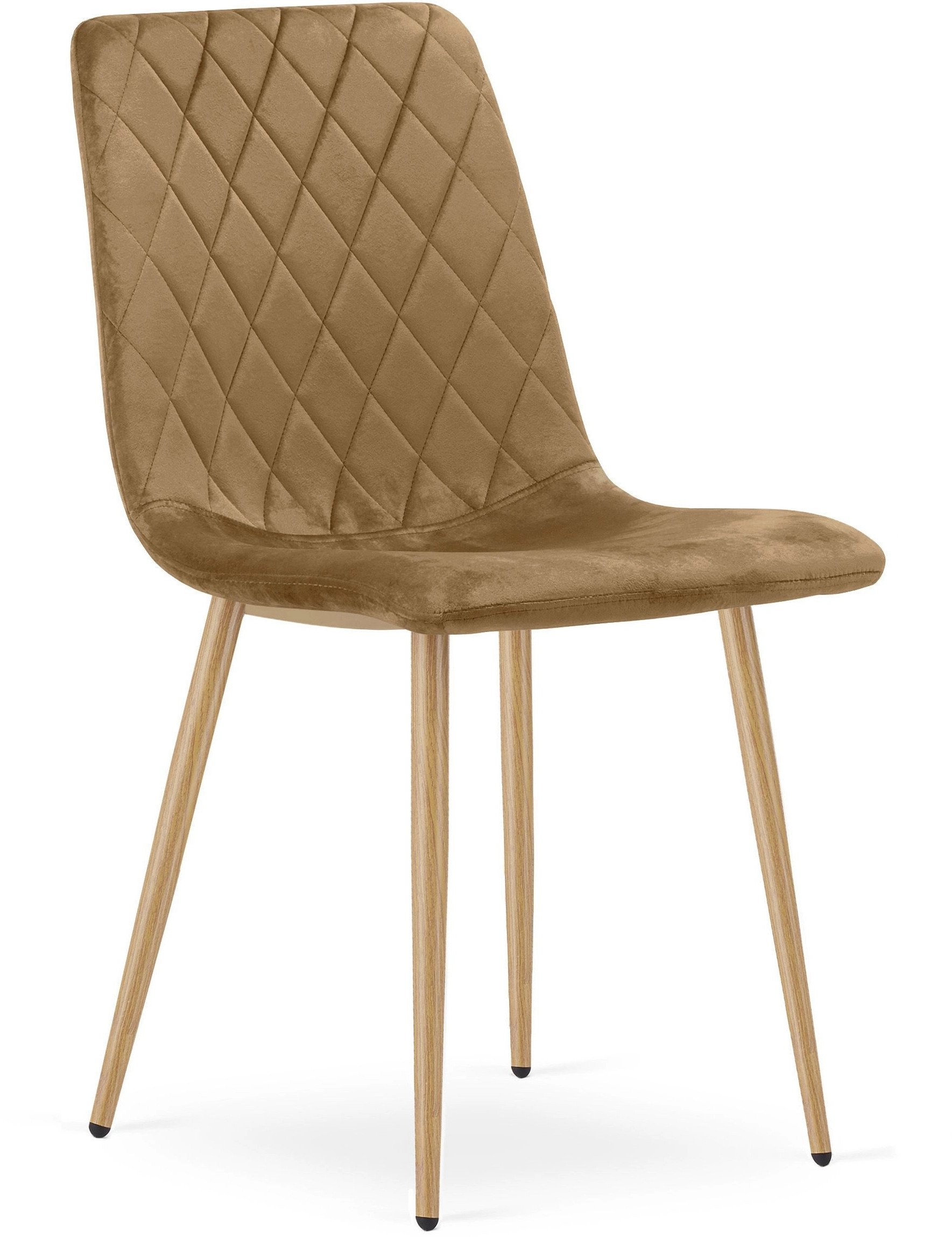 TURIN chair - brown velvet /