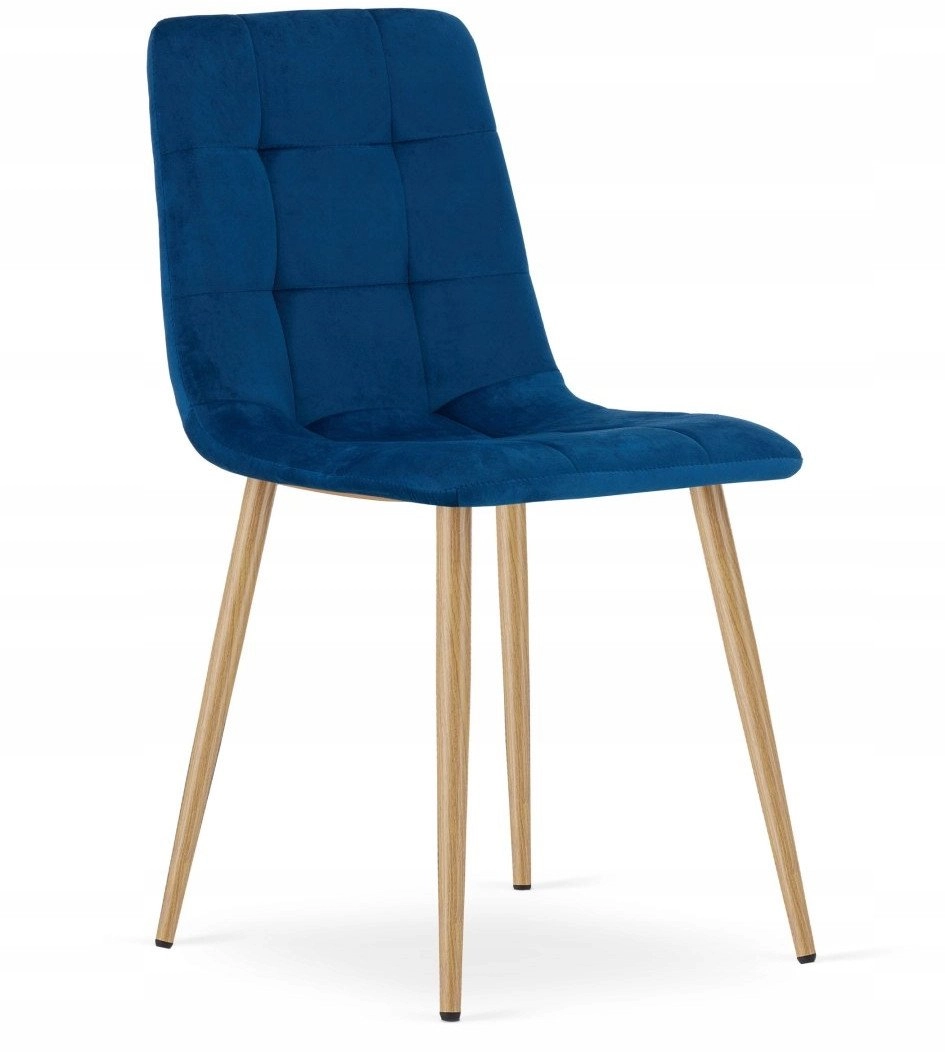 KARA chair - navy blue velvet