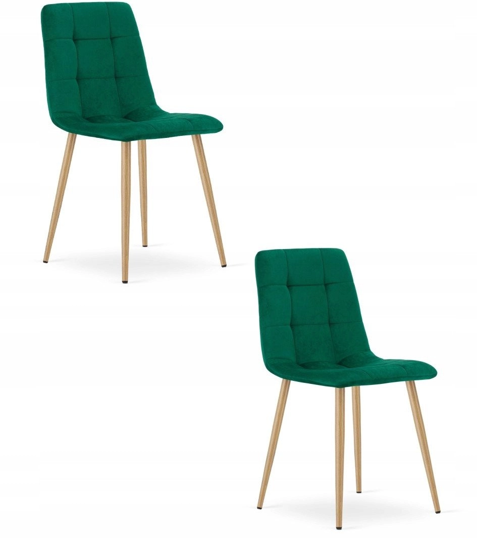 KARA chair - dark green velvet
