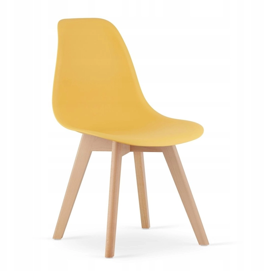 KITO chair mustard / natural legs