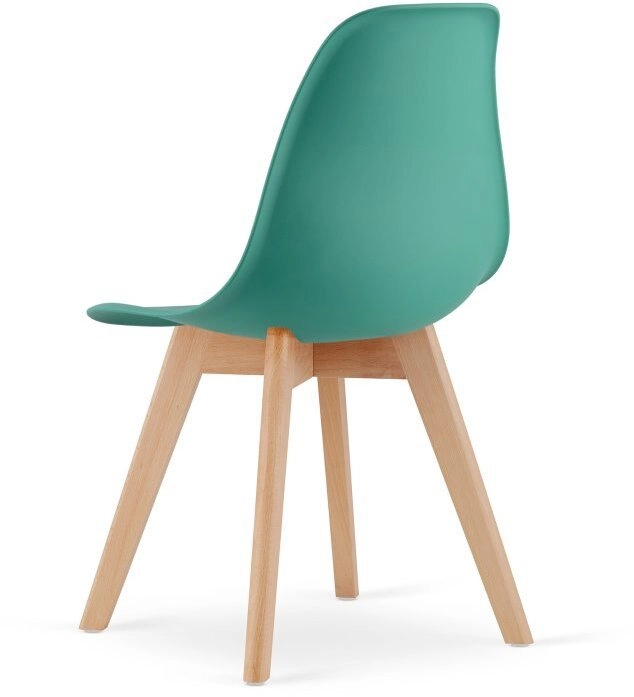 KITO chair green / natural legs