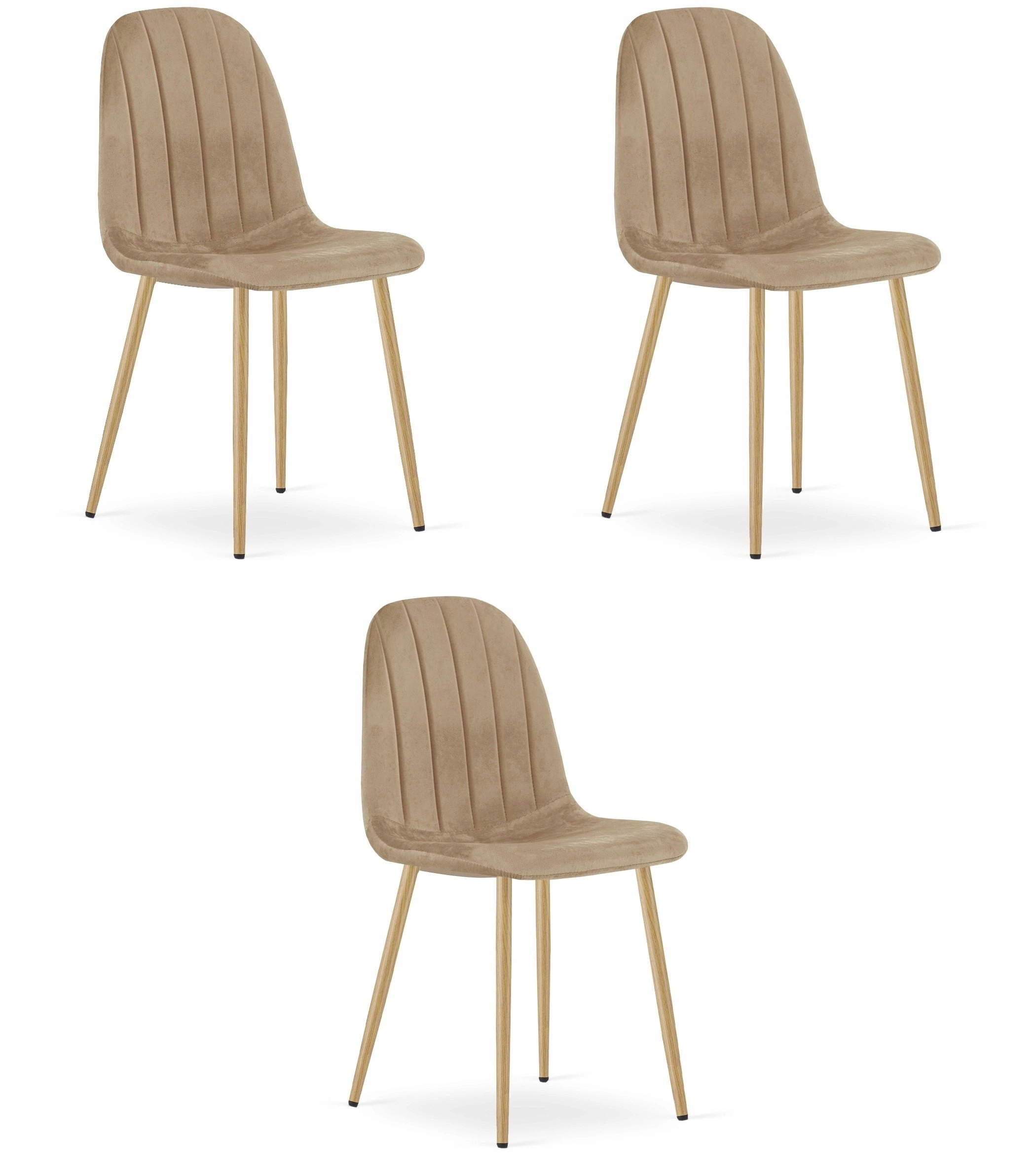 Leobert PADVA chair - brown velvet
