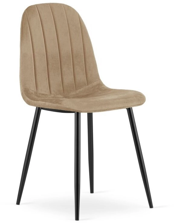 Leobert PADVA chair - brown velvet