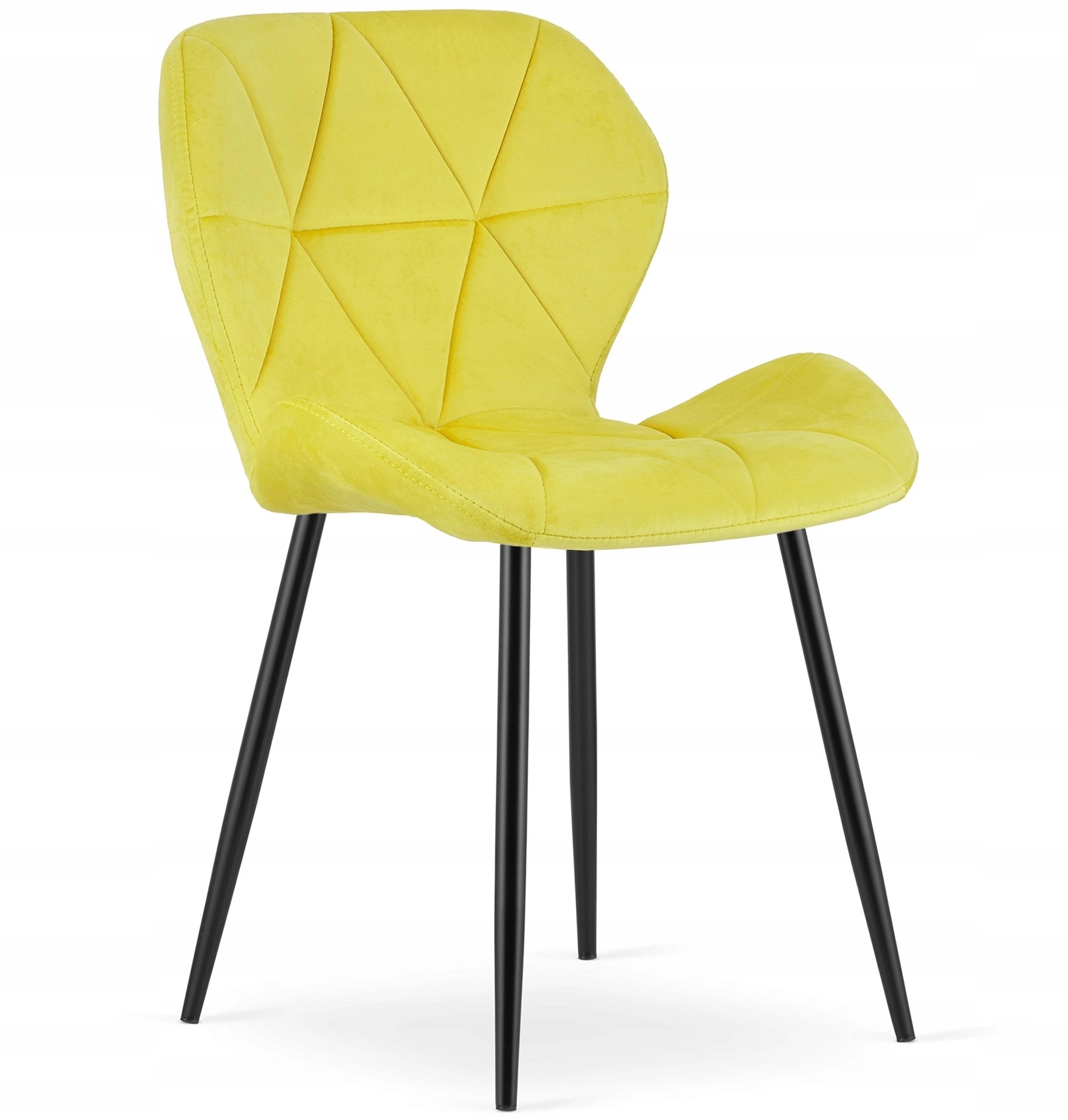 Leobert MANGO chair - yellow velvet