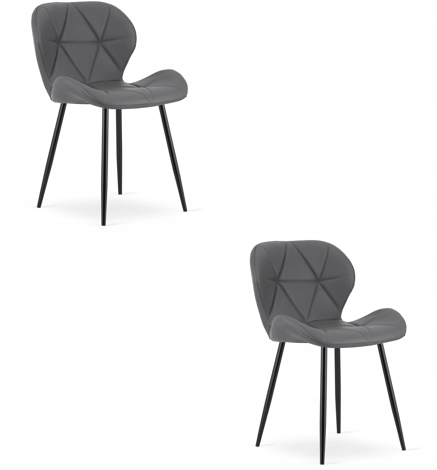 Leobert MANGO chair - gray eco-leather