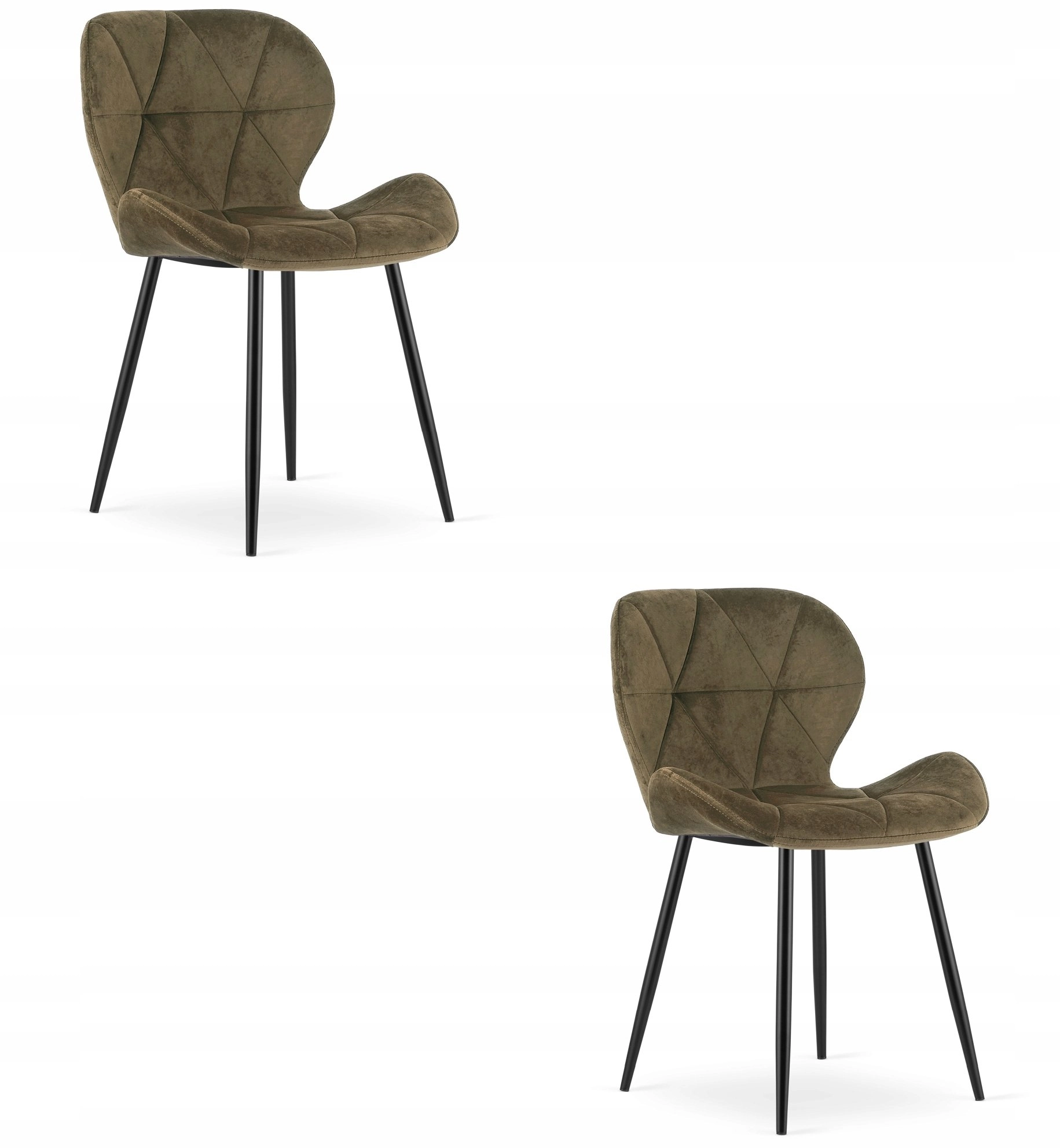 Leobert MANGO chair - brown velvet