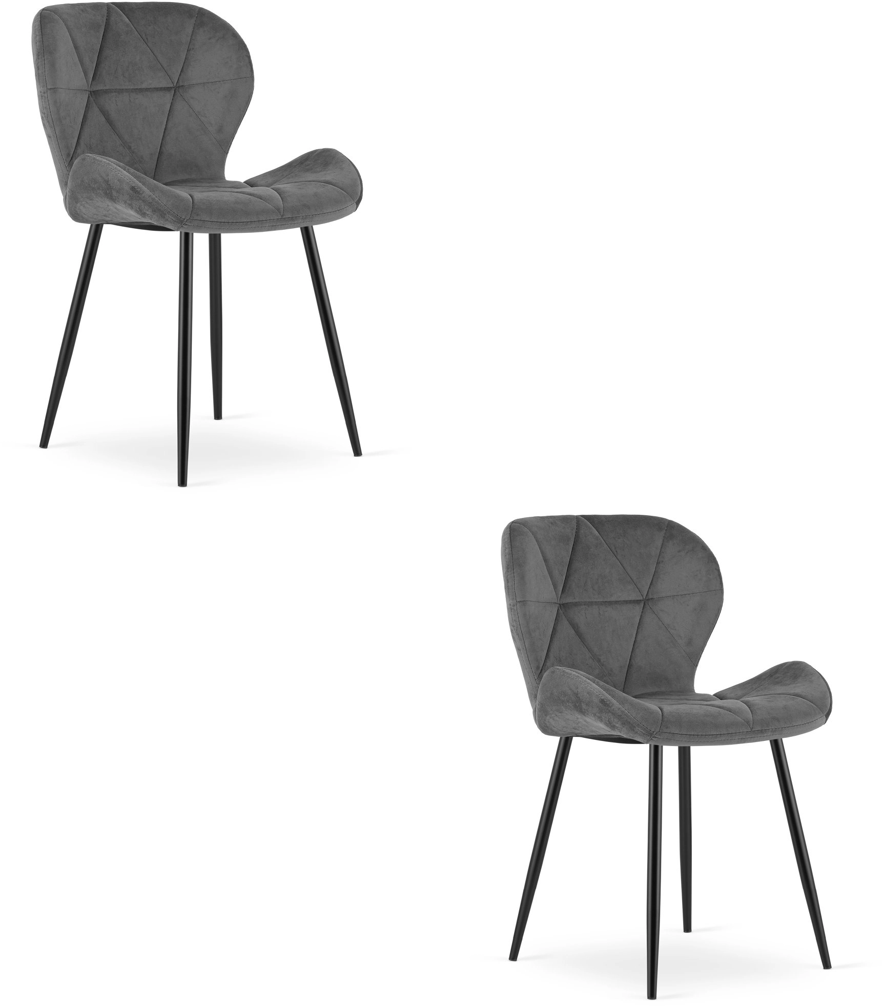 Leobert MANGO chair - dark gray