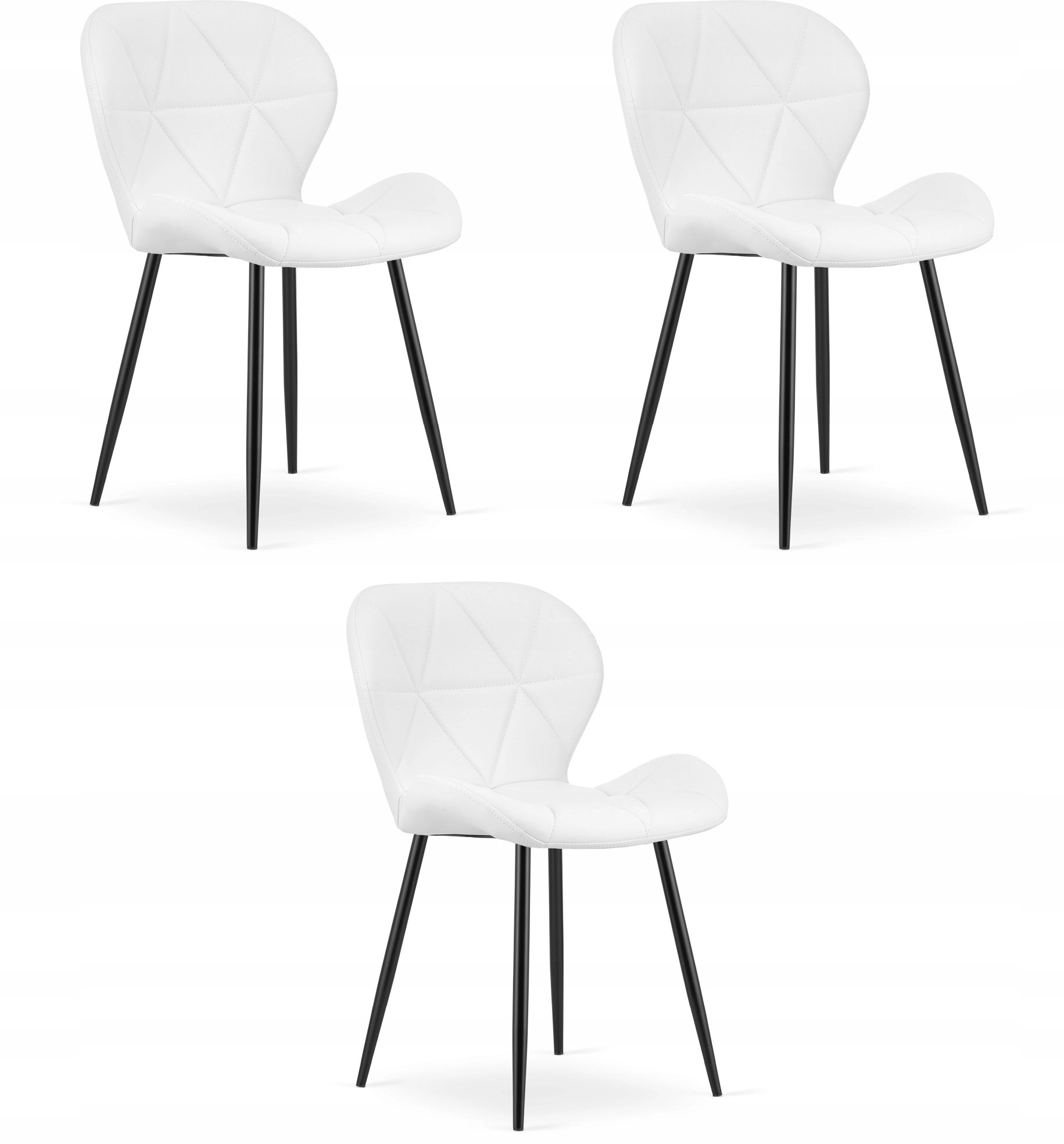 Leobert MANGO chair - white eco-leather