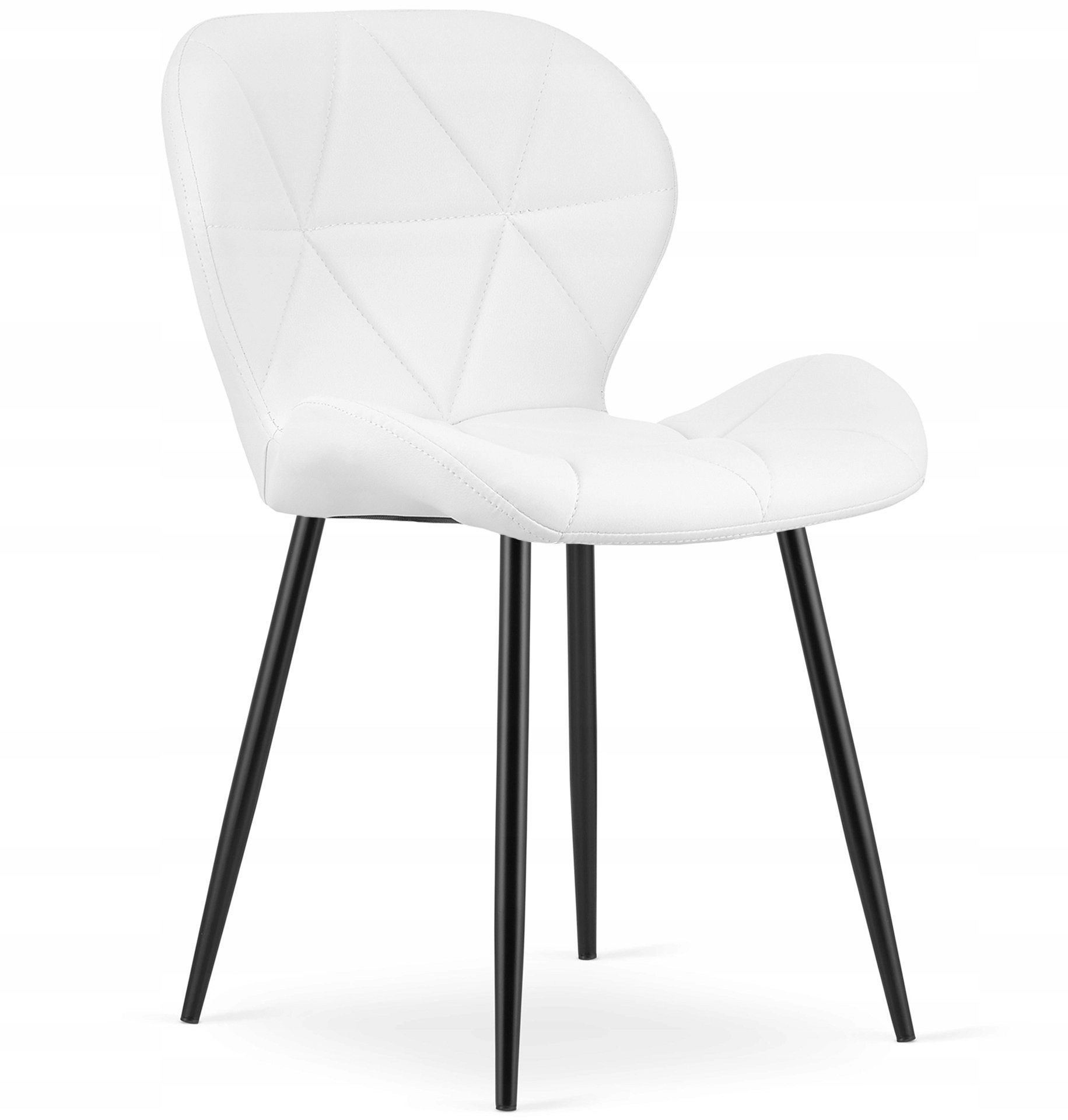 Leobert MANGO chair - white eco-leather