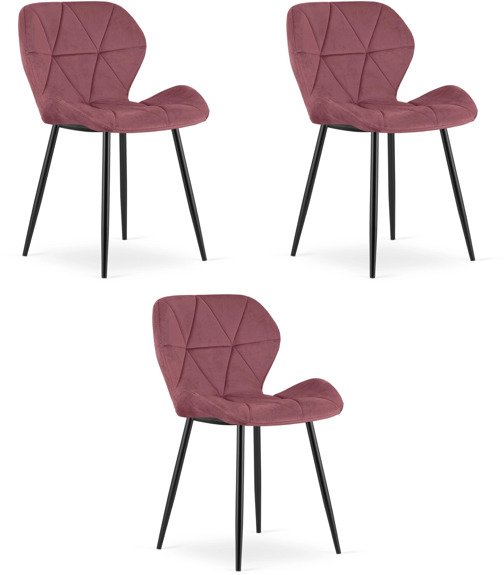 Leobert MANGO chair - dark pink