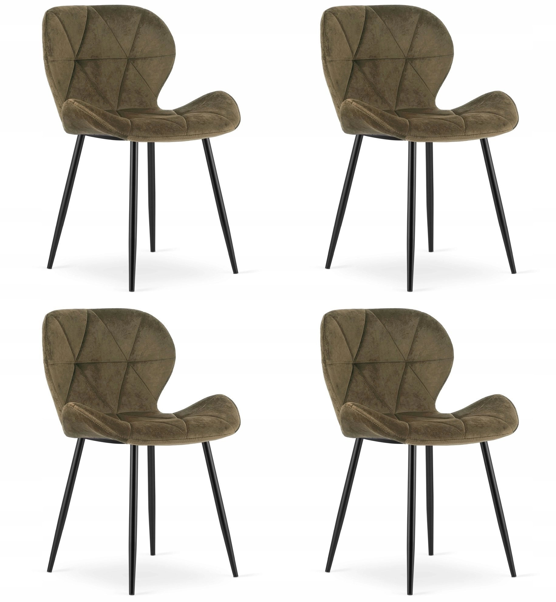 Leobert MANGO chair - brown velvet