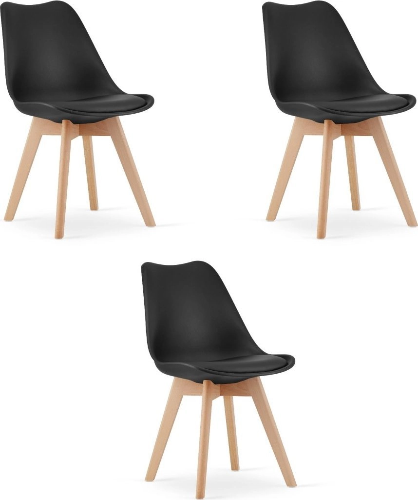 Leobert MARK Chair Black x 3
