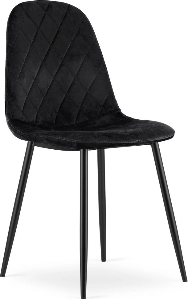 Leobert ASTI chair - black velvet