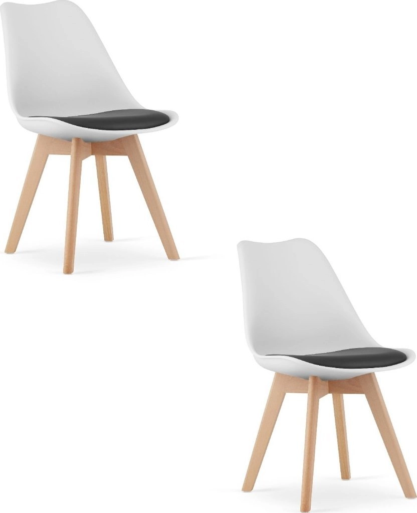 Leobert MARK chair white and black