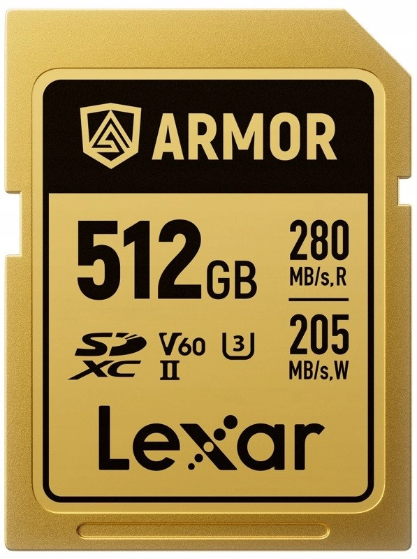 Lexar SDXC ARMOR Gold UHS-II U3