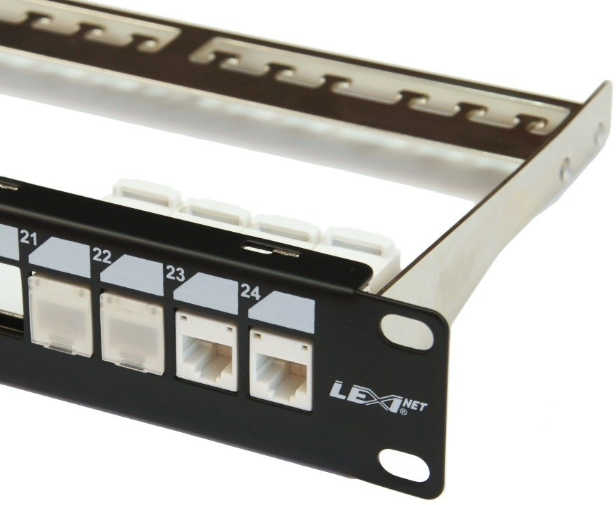 Lexi-NET 19`` modular patch panel 24port