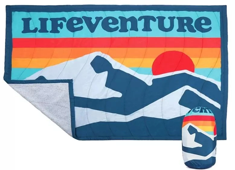 Travel blanket Lifeventure Fleece Lined Blanket