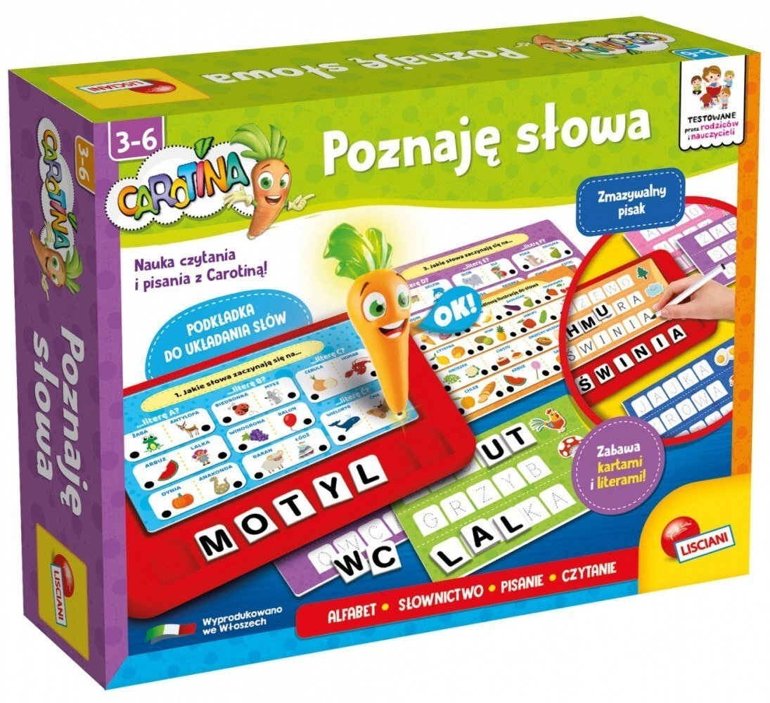 Lisciani Carotina I`m learning the words