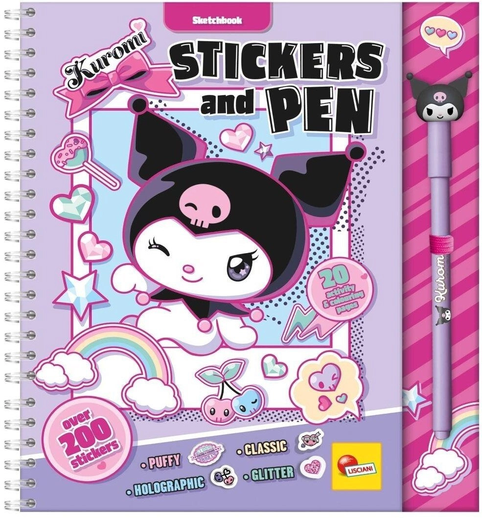 Kuromi Stickers and Markers 9788833513508